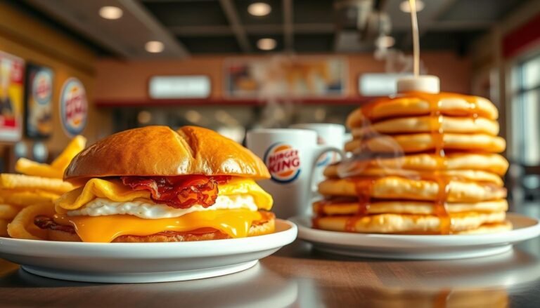 burger king breakfast menu with pictures