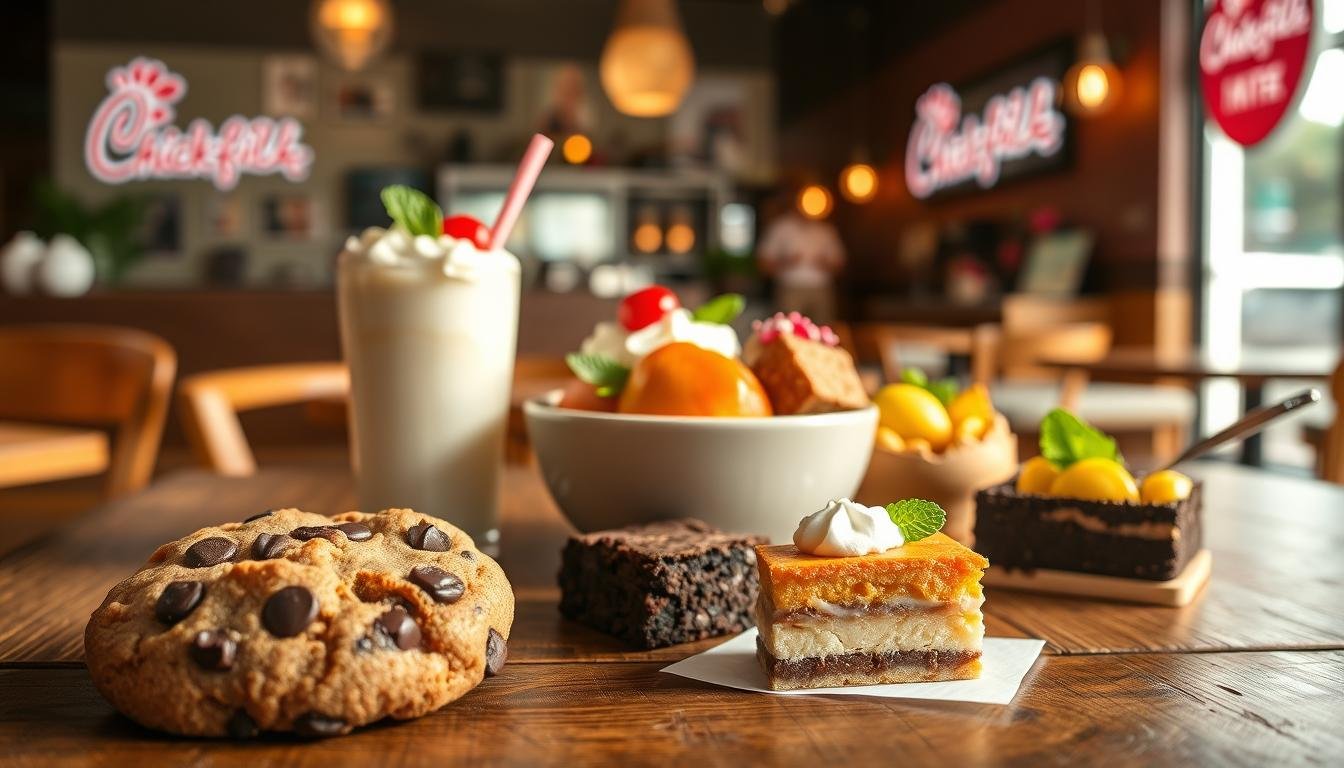 chick fil a dessert menu