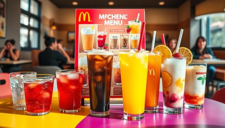 mcdonald's drink menu