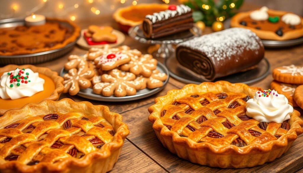 festive desserts