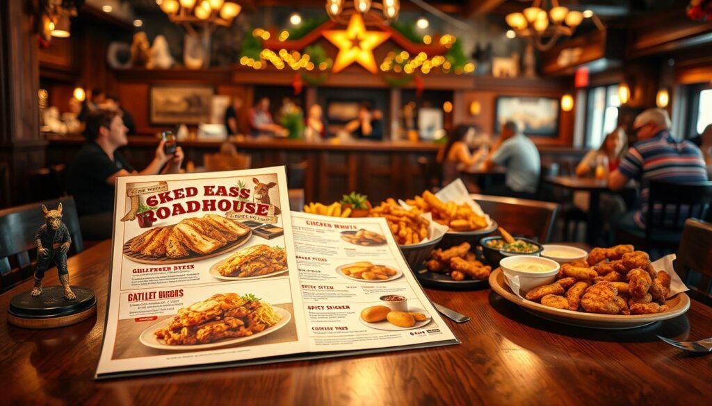 texas roadhouse chicken menu