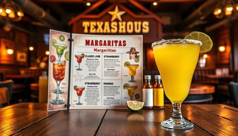 texas roadhouse margarita menu